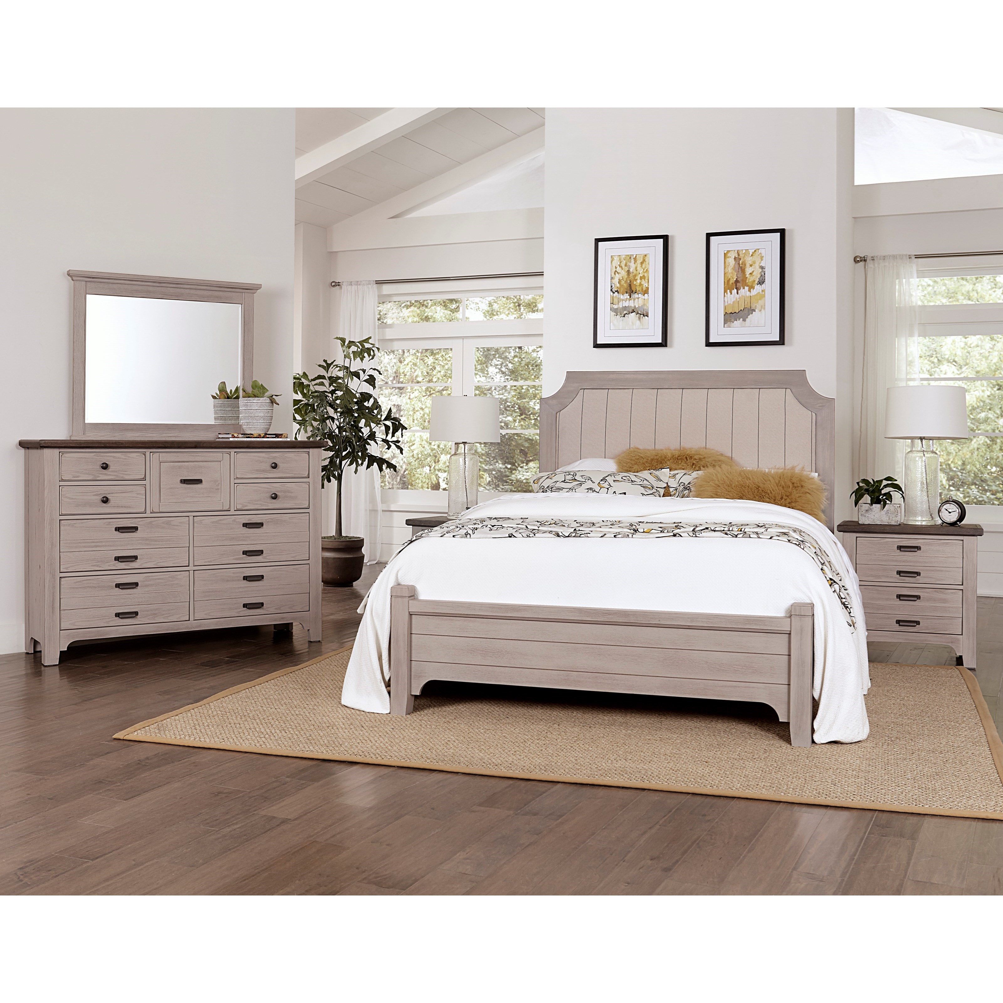Laurel Mercantile Co. Bungalow King Bedroom Group Belfort Furniture